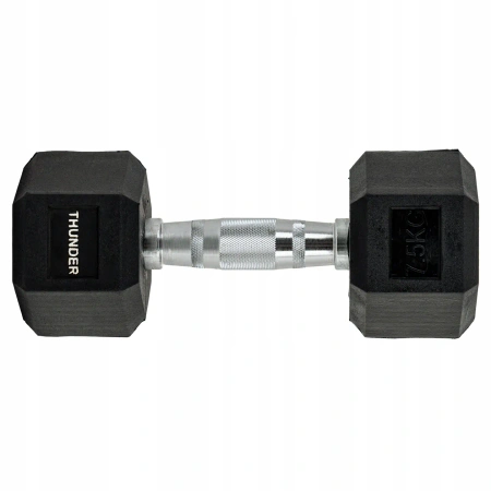 Hex dumbbell THUNDER 7,5 kg