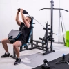 Training bench with pulley and preacher curl THUNDER VIGOR-C