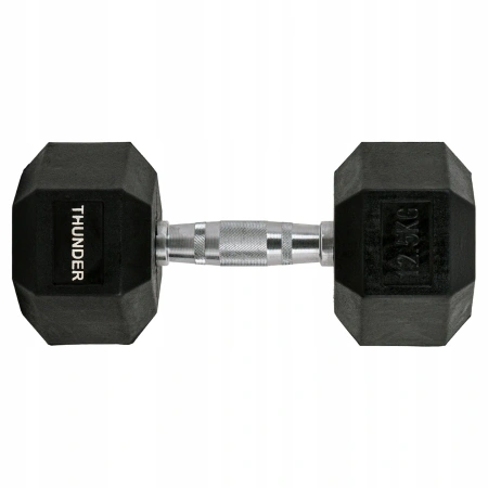 Hex dumbbell THUNDER 12,5 kg