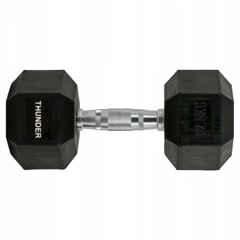 Hex dumbbell THUNDER 12,5 kg