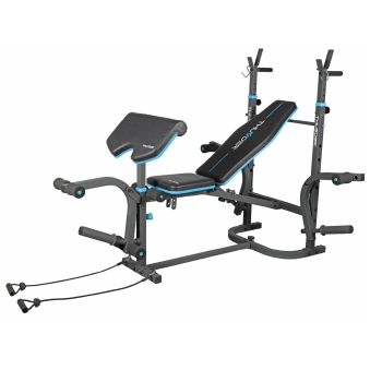 Training bench with preacher curl THUNDER VIGOR-B