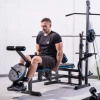 Training bench with pulley and preacher curl THUNDER VIGOR-C