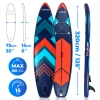 SUP Board 320cm THUNDER STRIPES