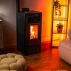 Pellet stove KARMEN BLACK 10 kW