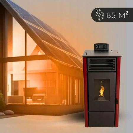 Pellet stove SOPHIA RED 8.1 kW