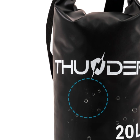 Waterproof Bag 20 L THUNDER black