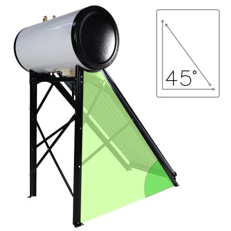 Pressure collector with THUNDER 100 L BLACK tank