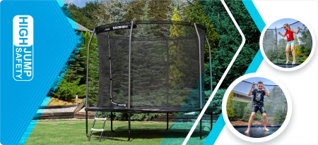 THUNDER INSIDE ELITE 8FT 244 cm trampoline BLACK
