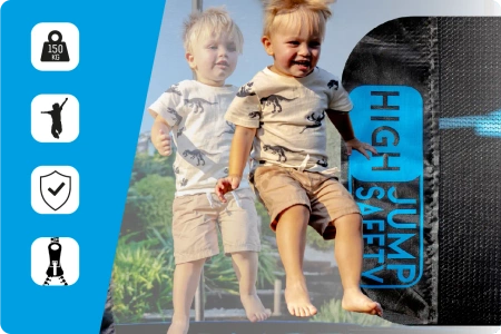 THUNDER INSIDE ULTRA 8FT 244cm trampoline BLUE