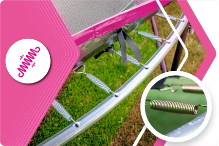 THUNDER INSIDE ULTRA 10FT 305 cm trampoline PINK