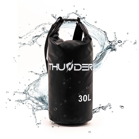 Waterproof Bag 30 L THUNDER black