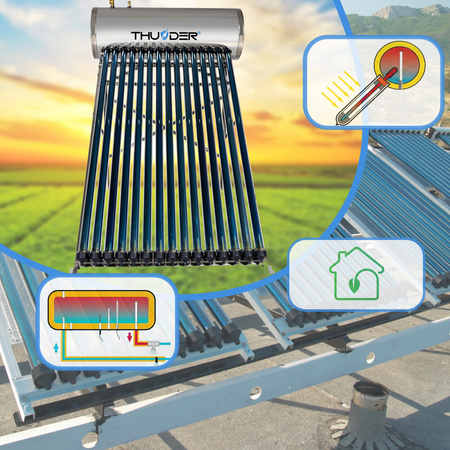 Pressure collector with THUNDER 150 L tank