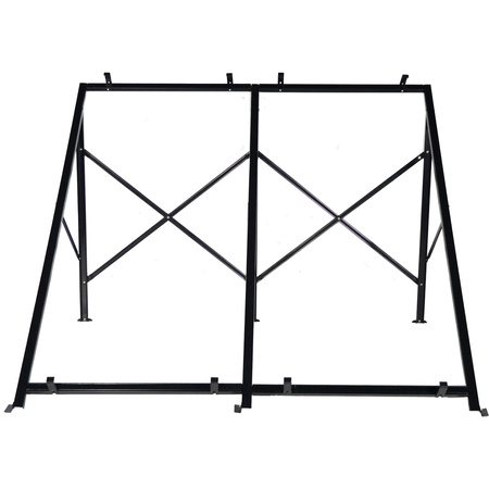 Frame for two 2m flat plate collectors