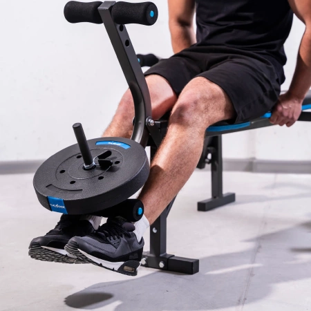 Training bench with preacher curl THUNDER VIGOR-A