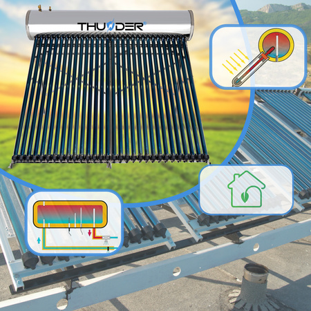 Pressure collector with THUNDER 300 L tank