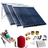 Solar kit with three 25 vacuum collectors without solar cable and without storage tank