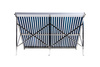 THUNDER solar collector without tank, 30 tubes + frame