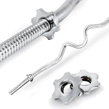 THUNDER Threaded EZ Curl Bar 120 cm 30 mm