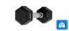 Hex dumbbell THUNDER 2,5 kg