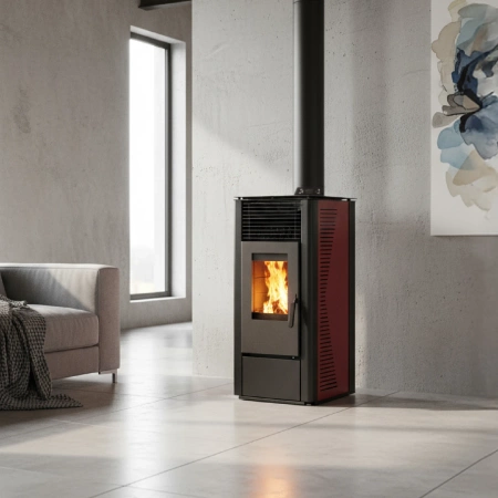 Pellet stove KARMEN RED 10 kW