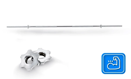 THUNDER Threaded Straight Bar 180 cm 30 mm