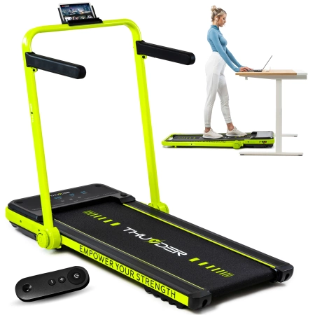 Treadmill THUNDER IMPACT-LIME