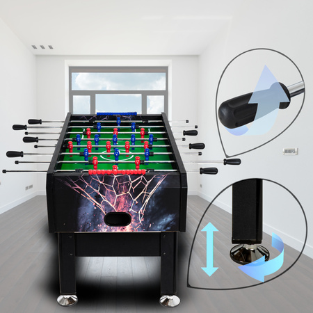 THUNDER FIREBALL 5FT foosball table
