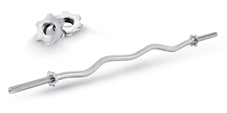 THUNDER Threaded Light Curl Bar 120 cm 30 mm