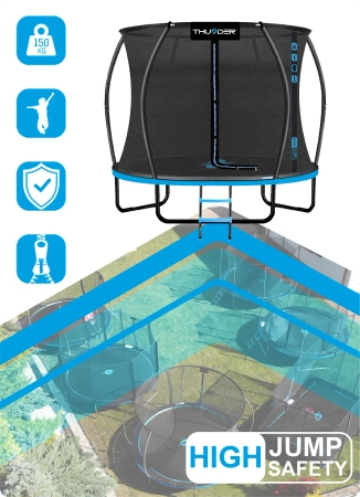 THUNDER INSIDE ULTRA 10FT 305 cm trampoline BLUE