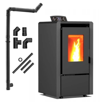 Pellet stove LEYLA BLACK 6.3 kW