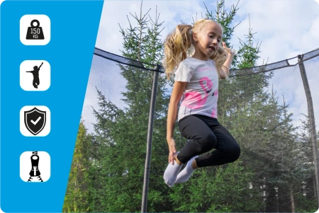 THUNDER INSIDE ELITE 10FT (305 cm) BLACK trampoline