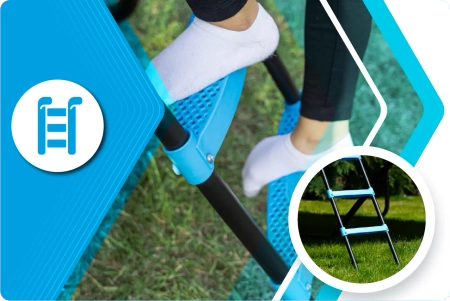 THUNDER INSIDE ULTRA 8FT 244cm trampoline BLUE