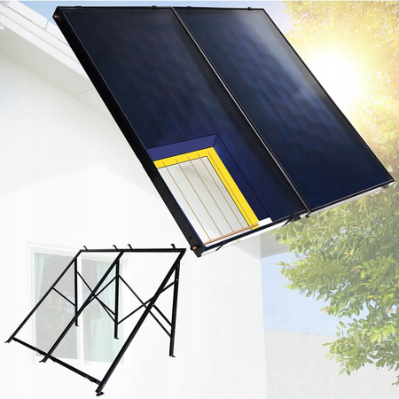 THUNDER 2x2.5 m flat plate solar collector