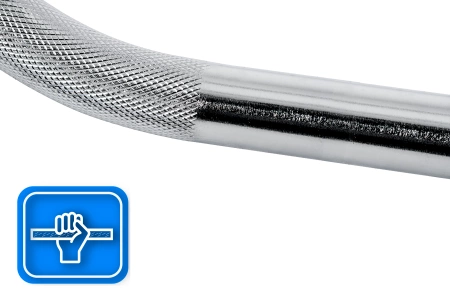 THUNDER Threaded Light Curl Bar 120 cm 30 mm