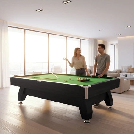 Billiard Table THUNDER 9FT - BOLD-BLACK-9FT