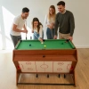 THUNDER SMART 3-in-1 wooden rotating game table 