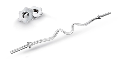 THUNDER Threaded EZ Curl Bar 120 cm 30 mm