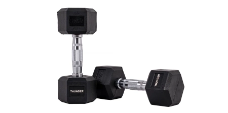 Hex dumbbell THUNDER 7,5 kg