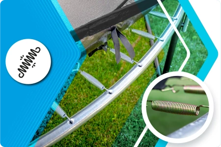 THUNDER INSIDE ELITE 14FT (427cm) BLACK trampoline