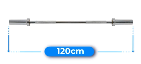 THUNDER Olympic Straight Bar 120 cm