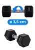 Hex dumbbell THUNDER 7,5 kg