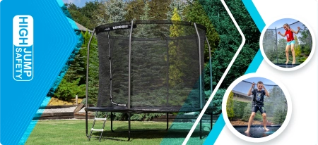 THUNDER INSIDE ELITE 12FT (366 cm) BLACK trampoline