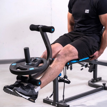 Training bench with preacher curl THUNDER VIGOR-B