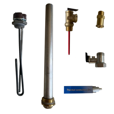 Pressure collector with THUNDER 200 L tank