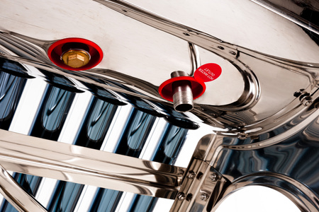 THUNDER non-pressurized solar collector with a 100 L tank