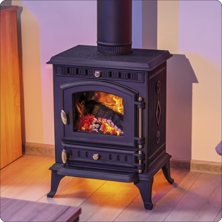 Cast iron wood stove MITRA 7 kW