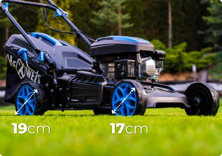 Hexwelt HW-KS-150 petrol lawn mower 46cm 2.6kW self-propelled