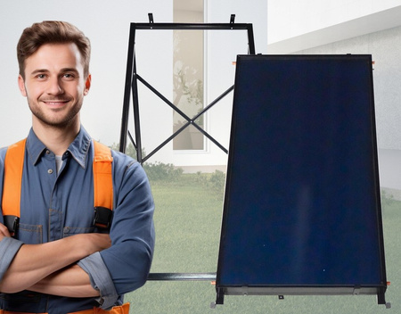 2.5 m THUNDER flat solar collector