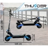 THUNDER FLUX 1000W 48V 18Ah Electric Scooter
