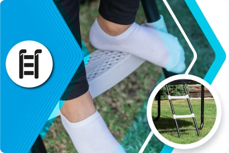 THUNDER INSIDE ELITE 14FT (427cm) BLACK trampoline